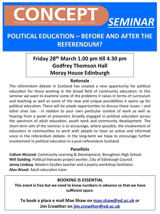 Concept Political Education