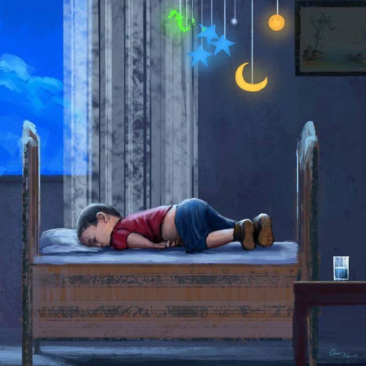 His name was Aylan. He was 3 years old. He drowned at sea with his mother and his 5 year old brother, Galip. They fled from violence, oppression and poverty and tried to reach Europe. They symbolise the desperation of thousands. This is how he should have been lying tonight. Safe. Warm. Alive. Our Europe didn't let him. We need another Europe.